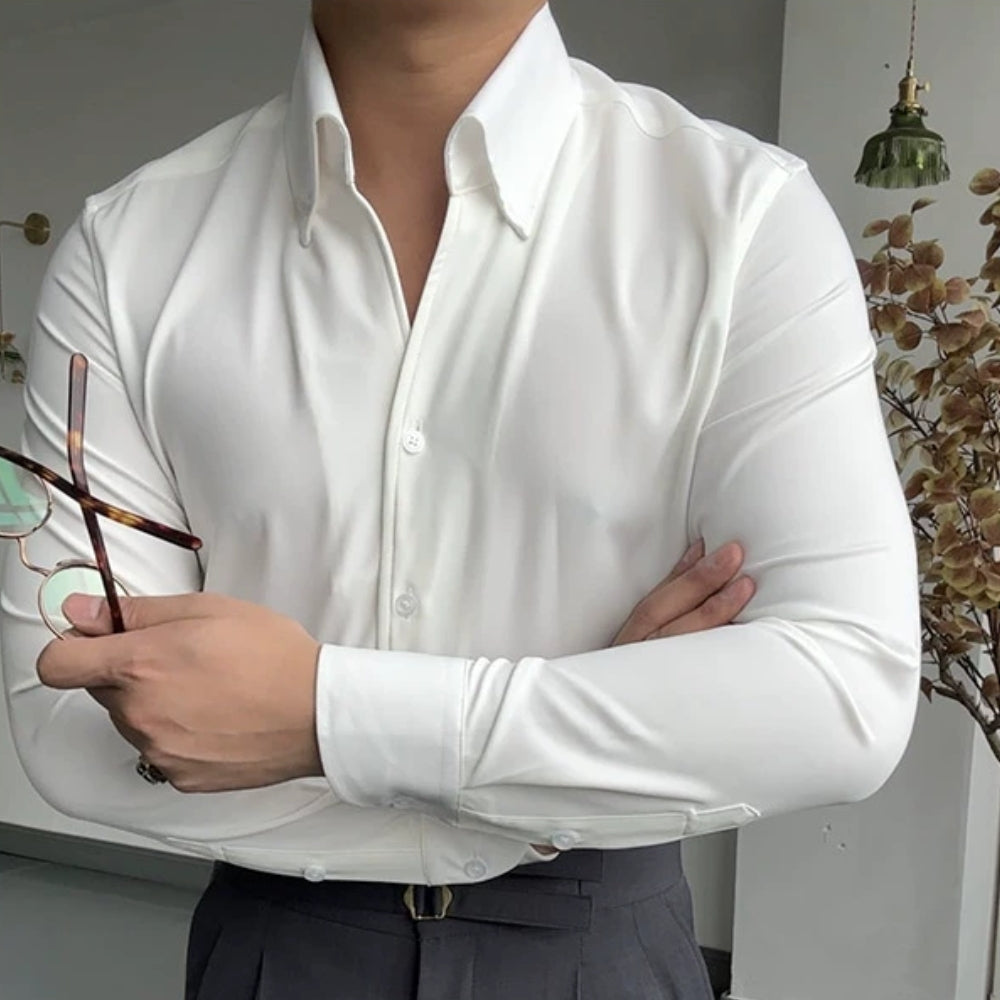 ALFIERI™|CAMICIA ELEGANTE SCOLLO AV
