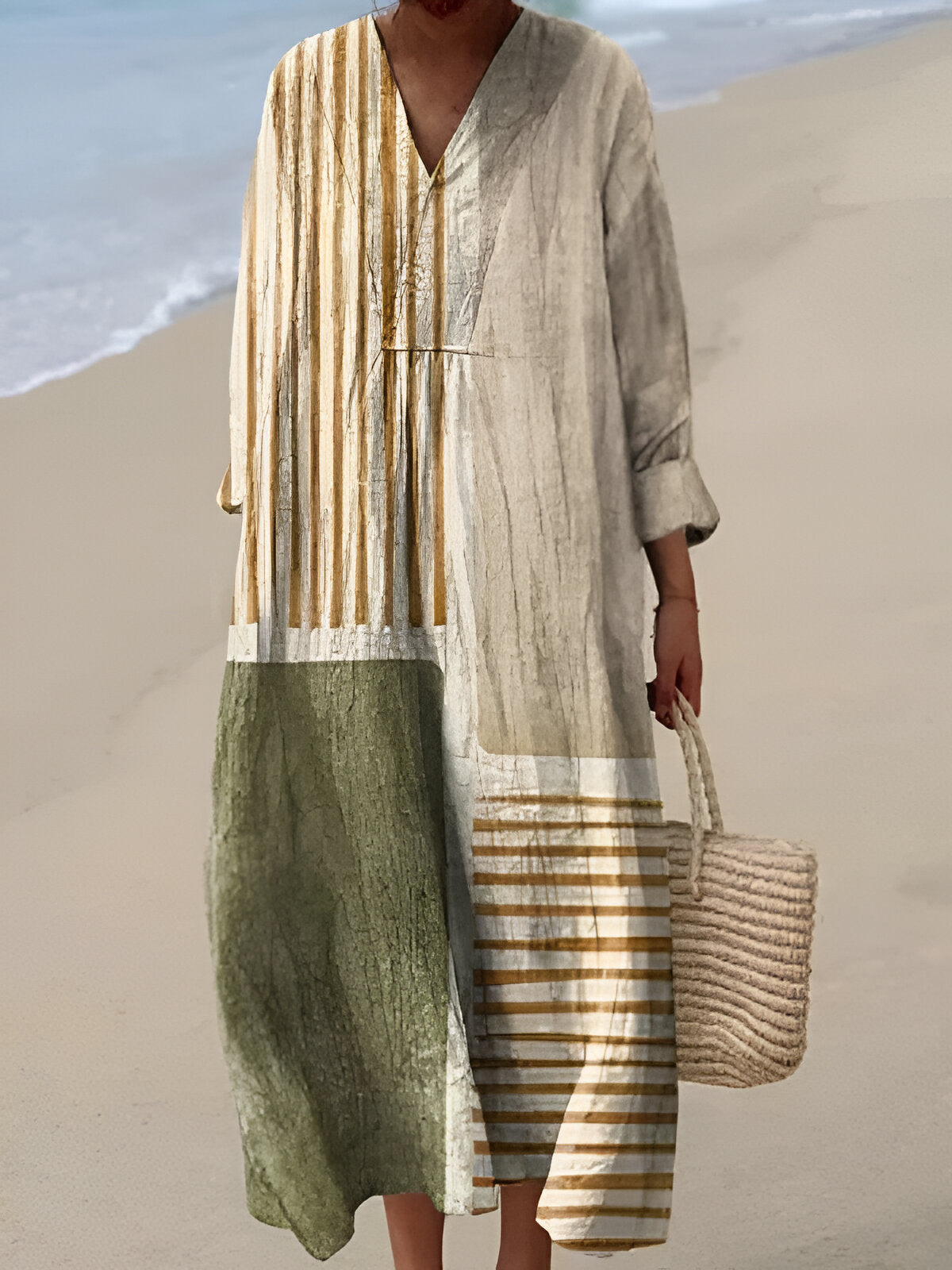 Alida | Abito Stampato Brezza d'Estate